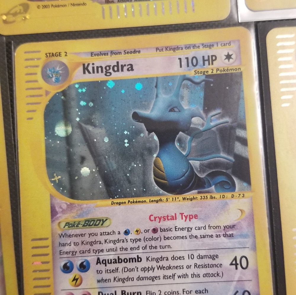 Complete Crystal Type Pokemon Card Set - Picture 8 of 14